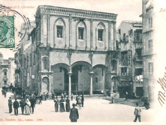Palermo Chiesa e Piazza di S Giacomo