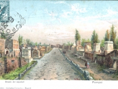 Pompei Strada dei sepolcri