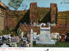 Pompei Tempio di Mercurio