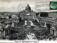 Roma Benedizione Papale