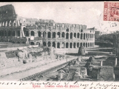 Roma Colosseo veduto dal Palatino