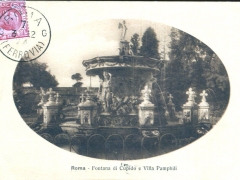 Roma Fontana di Cupido e Villa Pamphili