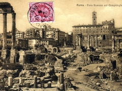 Roma Foro Romano col Campidoglio