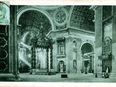 Roma Interno Basilica di San Pietro