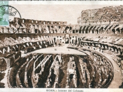 Roma Interno del Colosseo