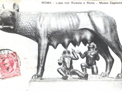 Roma Lupa con Romolo e Remo Museo Captolino