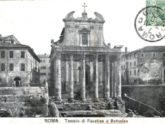 Roma Tempio di Faustina e Antonino