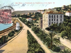San Remo Promenade de l'Imperatrice et les Hotels