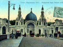Torino Esposizione 1911 Padiglione degli Italiani all'Estero