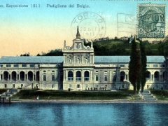 Torino Esposizione 1911 Padiglione del Belgio