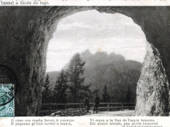 Tunnel a Croda da lago