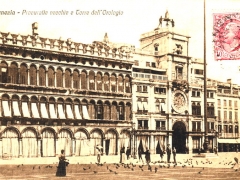 Venezia Proeuratie vecchie e Torre dell'Orolgio