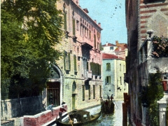 Venezia Rio di S Marina visto dal Ponte dell'Erbe