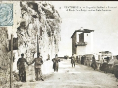 Ventimiglia Doganieri Italiani e Francesi al Ponte San Luigi