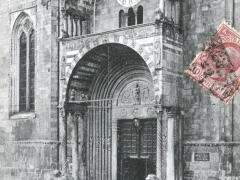 Verona Porta maggiore del Duomo Dettaglio