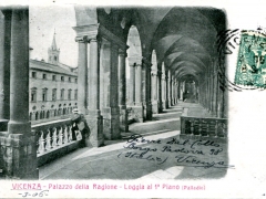 Vicenza Palazzo della Ragione Loggia al 1 Poano Palladio