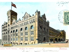 Montreal Canadian Pacific Railway Windsor Station