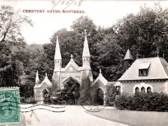 Montreal Cemetrery Gates