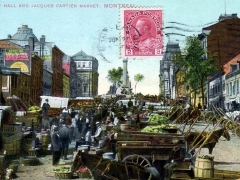 Montreal City Hall and Jacques Cartier Market
