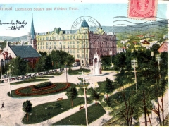 Montreal Dominion Square and Windsor Hotel
