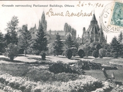 Ottawa Grounds surronding Parliament Buildings