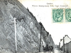 Quebec Where Montgomery Fell Cape Diamond