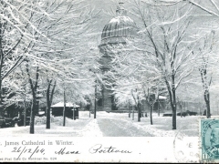 St James Cathedral in Winter