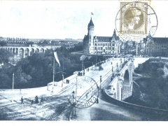 Le Pont Adolphe et l'Avenue de la Liberte