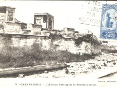Casablanca-LAncien-Fort-apres-le-Bombardement