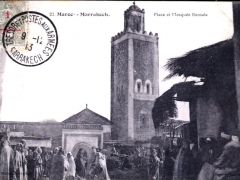 Marrakech Place et Mosquee Bensala