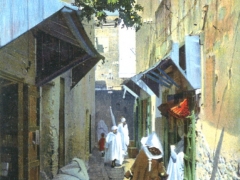 Tanger-Une-rue-de-la-Casbah