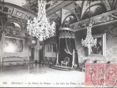 Le Palais du Prince La Salle du Trone