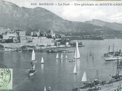 Le Port Vue generale de Monte Carlo