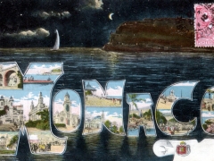 Monaco Mehrbildkarte