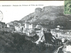 Monaco Palais du Prince et Tete de Chien