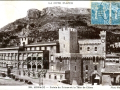 Palais du Prince et Tete de Chien