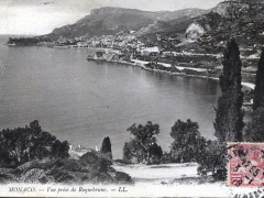 Vue prise de Roquebrune