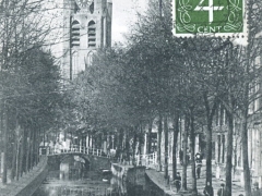 Delft Oude Delft en Oude Kerk