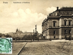 Praha Rudolfinum a Hradcany