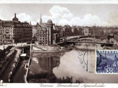 Wien I Urania Donaukanal Aspernbrücke