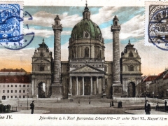 Wien IV Pfarrkirche z h Karl Borromäus