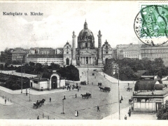 Wien Karlsplatz und Kirche