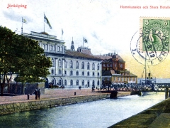 Jönköping Hamnkanalen och Stora Hotellet
