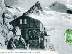 Ascension du Mont Blanc les grands mulets et cabane