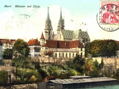 Basel Münster mit Pfalz