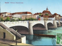 Basel mittlere Rheinbrücke