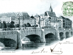 Basel neue mittlere Rheinbrücke