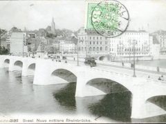 Basel neue mittlere Rheinbrücke