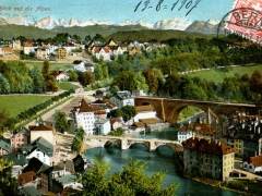 Bern Blick auf die Alpen