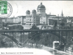Bern Bundeshaus und Kirchenfeldbrücke